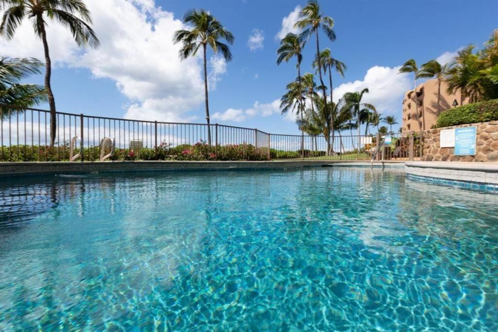 Stunning Maui Direct Ocean Front On The Beach, Walk To Beach From Condo, Watch Turtles, Whales, Ac In All Rooms Ocean View Pool And Spa Wailuku Luaran gambar